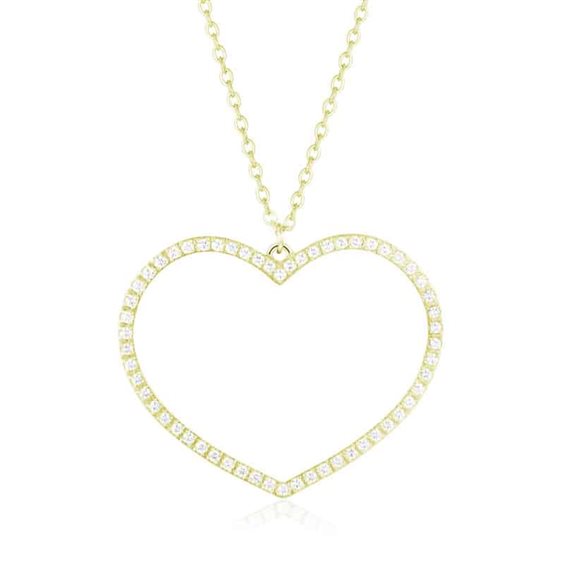 Collar Brand Mujer Crystal love in Acero Cristallo 03NK040G - 03NK040G